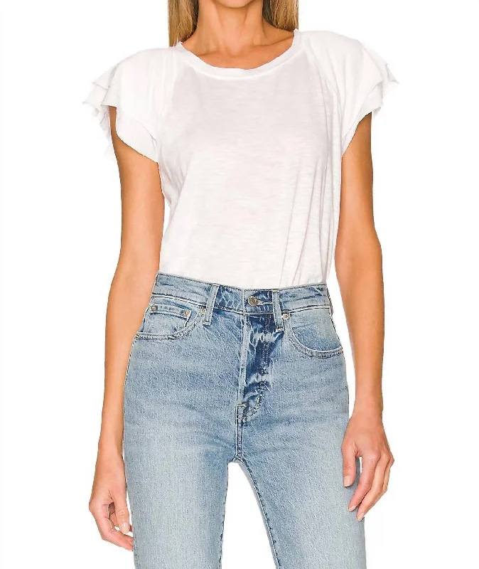 Online Only Linnea Top In White