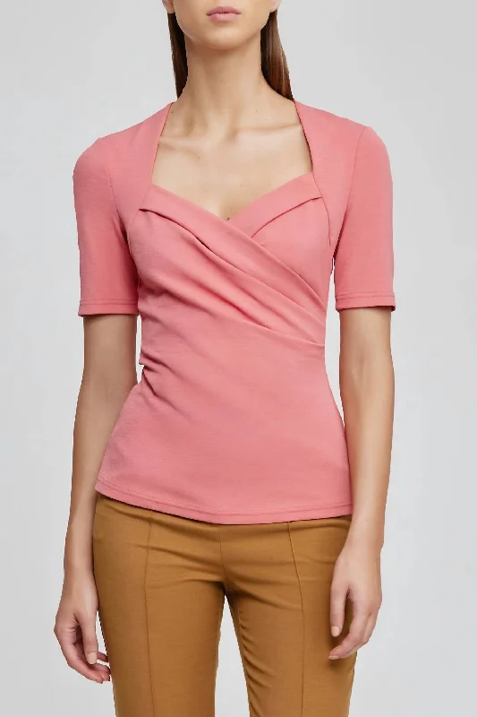 Deal Alert Marwood Top In Pansy Pink