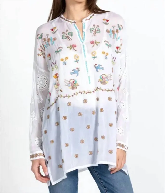 Limited Stock Sami Tunic In White