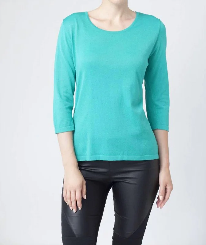 Reduced Prices Scoop-Neck Top In Mint