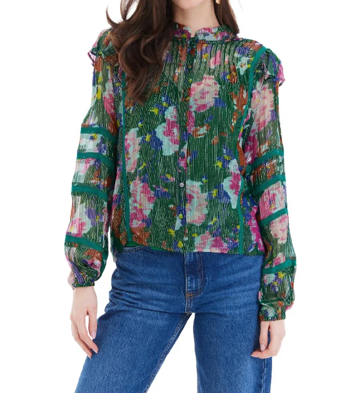 Special Discount Sophia Blouse In Poppy