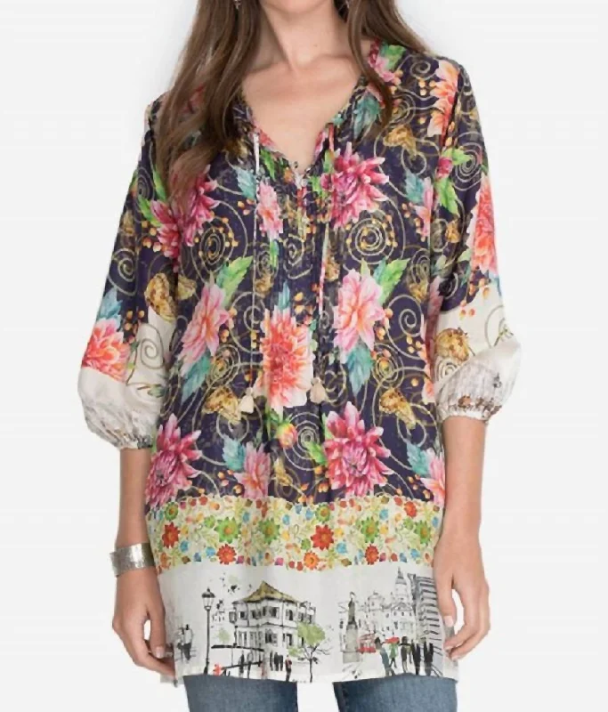 Today’s Deal Uptown Claire Tunic In Multi
