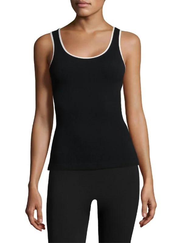 Buy Now Women Laguardia Cut Out Tank Top In Black