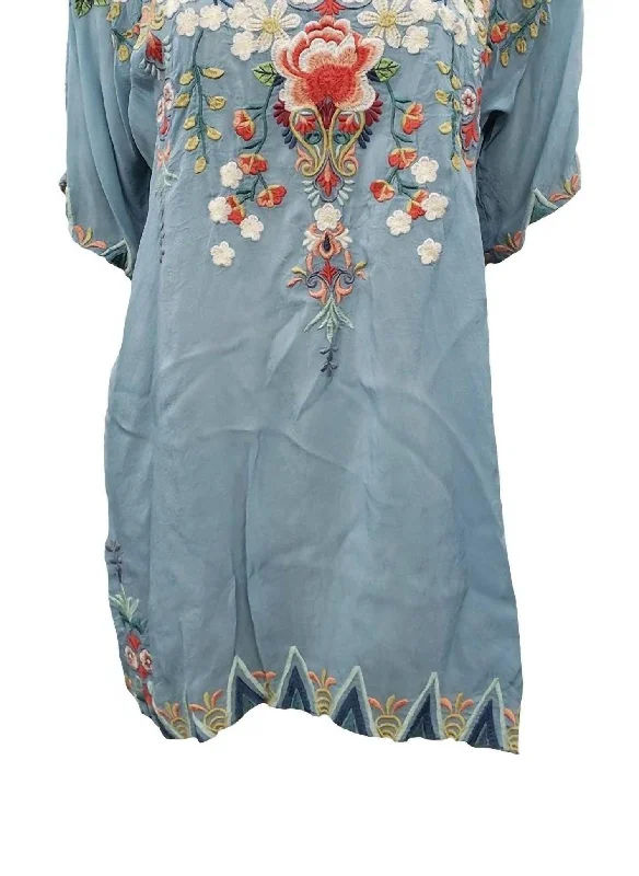 Flash Deals Women's Tamaya Tunic In Sky Blue