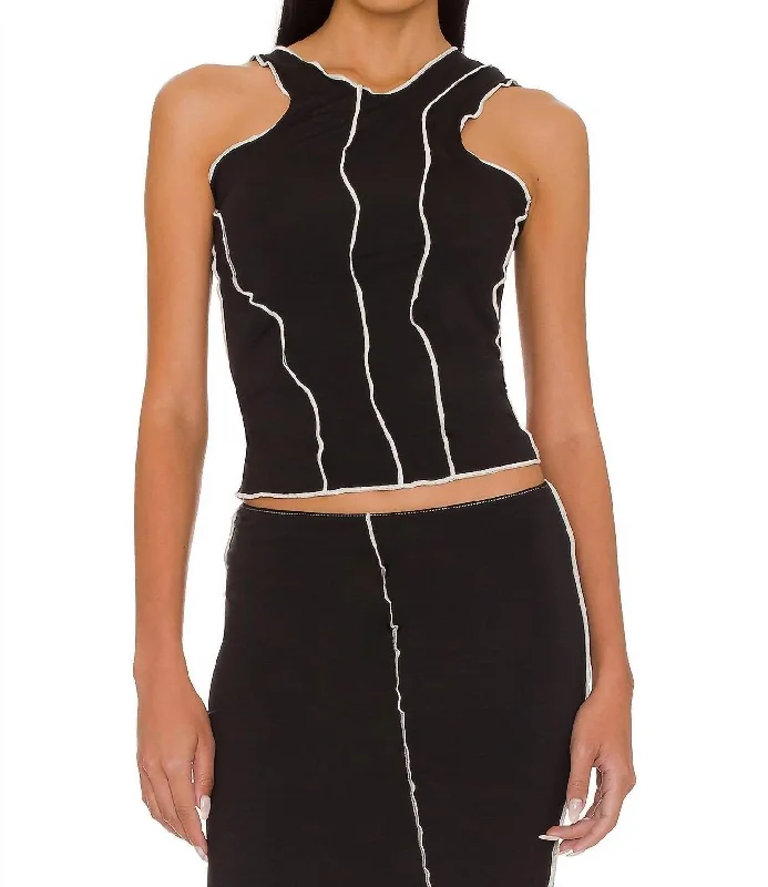 Today’s Deal Yamilet Tank Top In Black