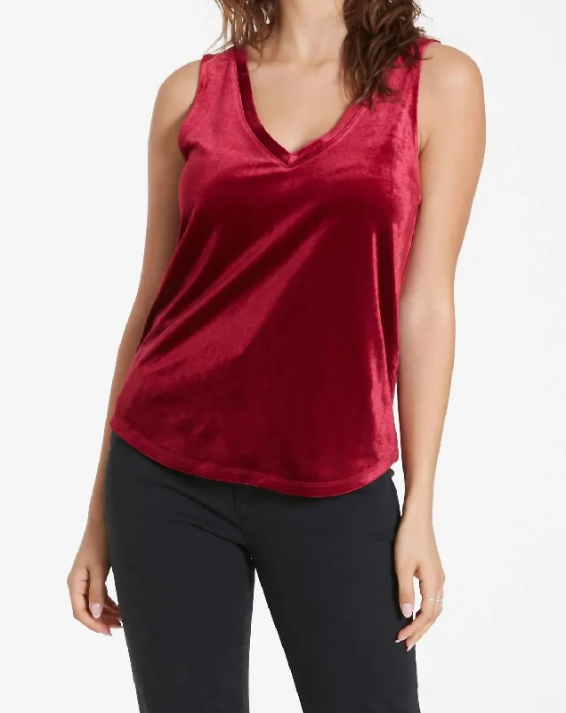 Limited Edition Acacia Tank Top In Berry Pie
