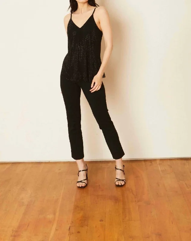 Steals and Deals Allegra Top In Black
