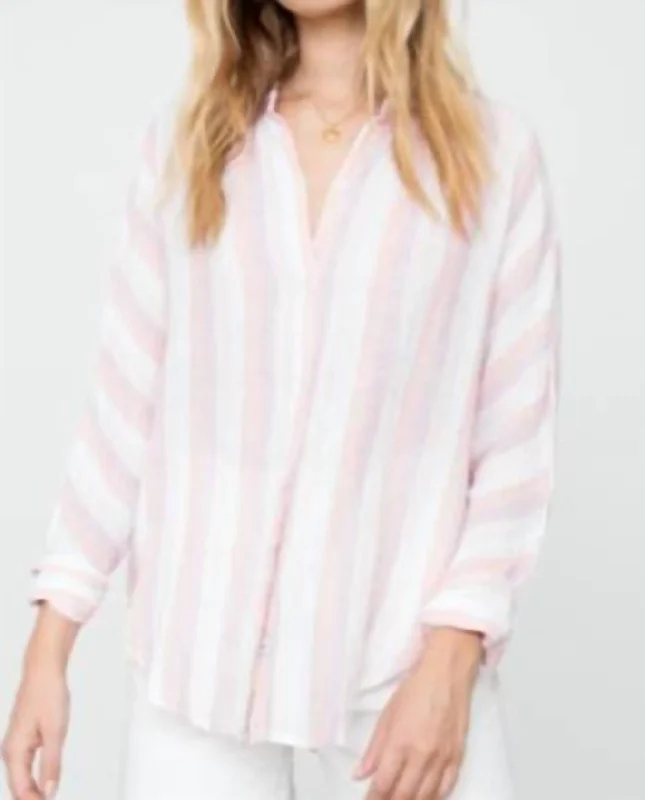Holiday Sale Alyssa Top In Dusk Stripe