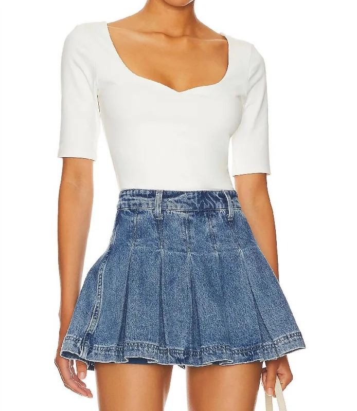 Exclusive Deal Autumn Sun Top In Ivory