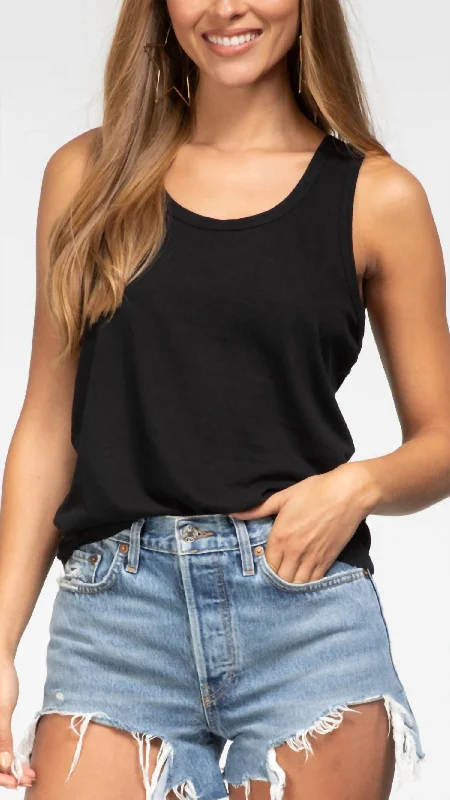Amazing Deals Beach Tank In Black