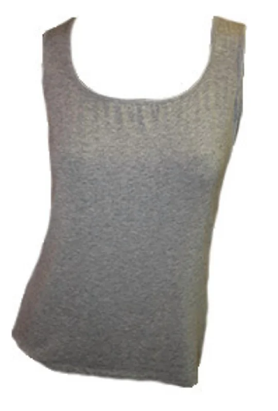 Major Savings Bra-Friendly Tank Top In Gray
