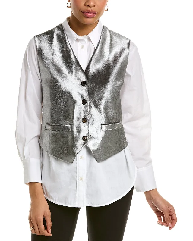 Price Smash Brunello Cucinelli Leather Shirt