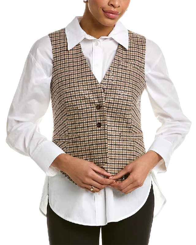 Mega Deal Brunello Cucinelli Wool & Cashmere-Blend Shirt
