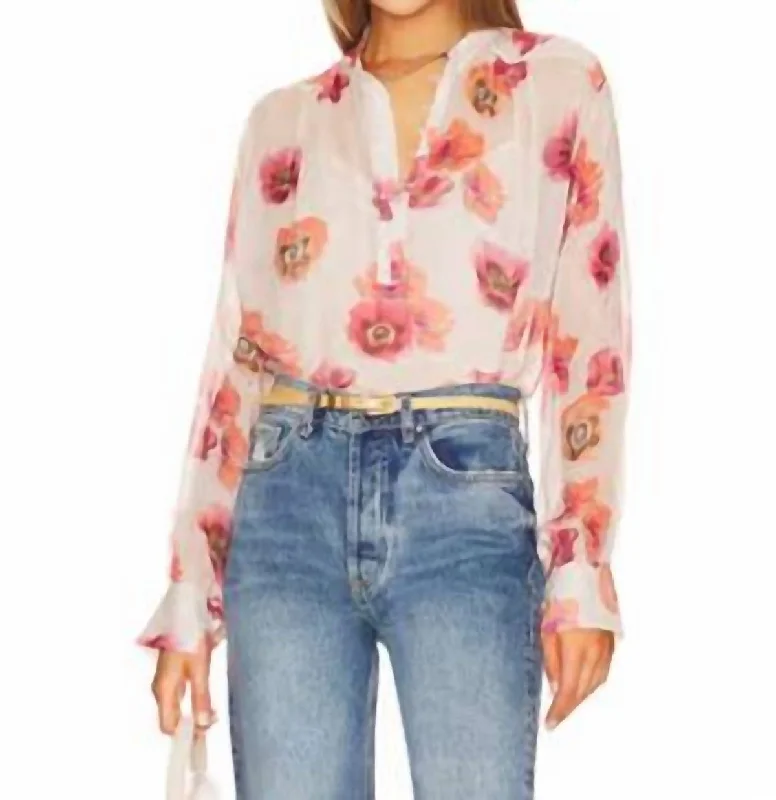 Unbeatable Prices Carla Shirt In Ivory Floral