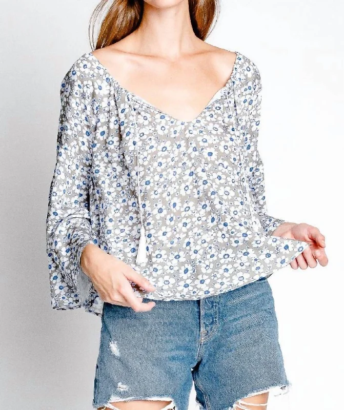 Lowest Price Central Park Top In Gin Blossom
