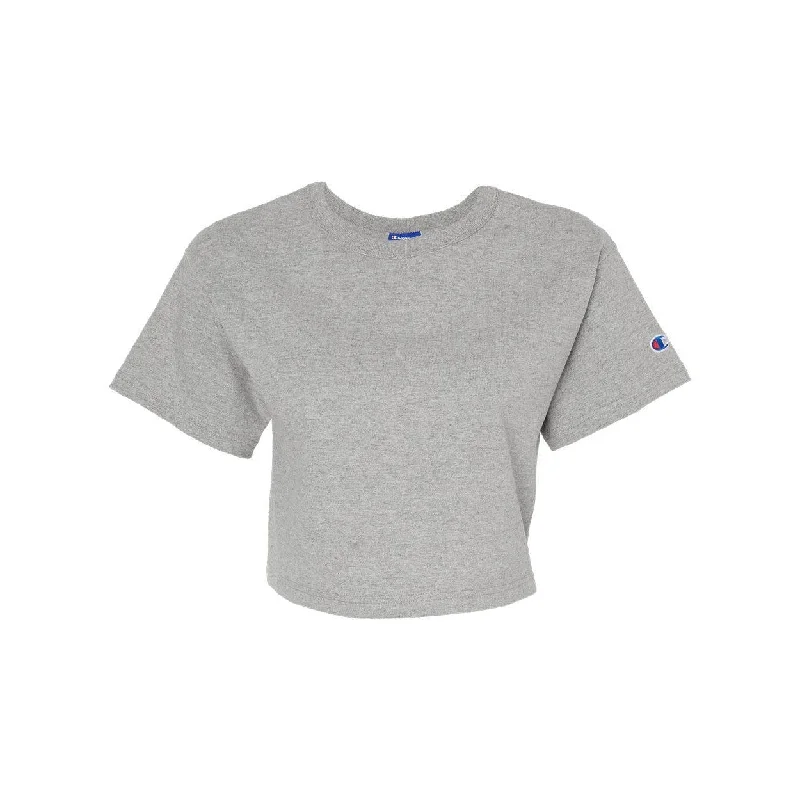 Online Specials Champion Women's Heritage Jersey Crop T-Shirt