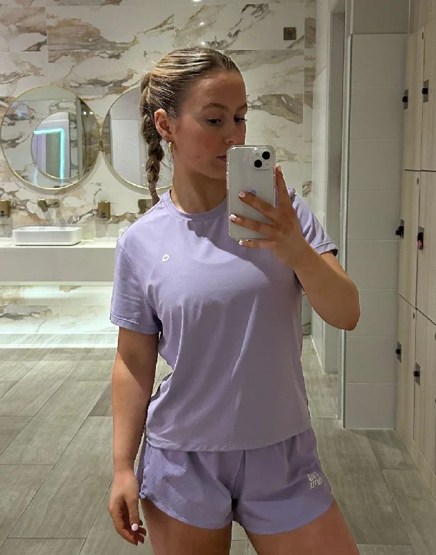 Limited Time Discount Coffee Tee in Lilac
