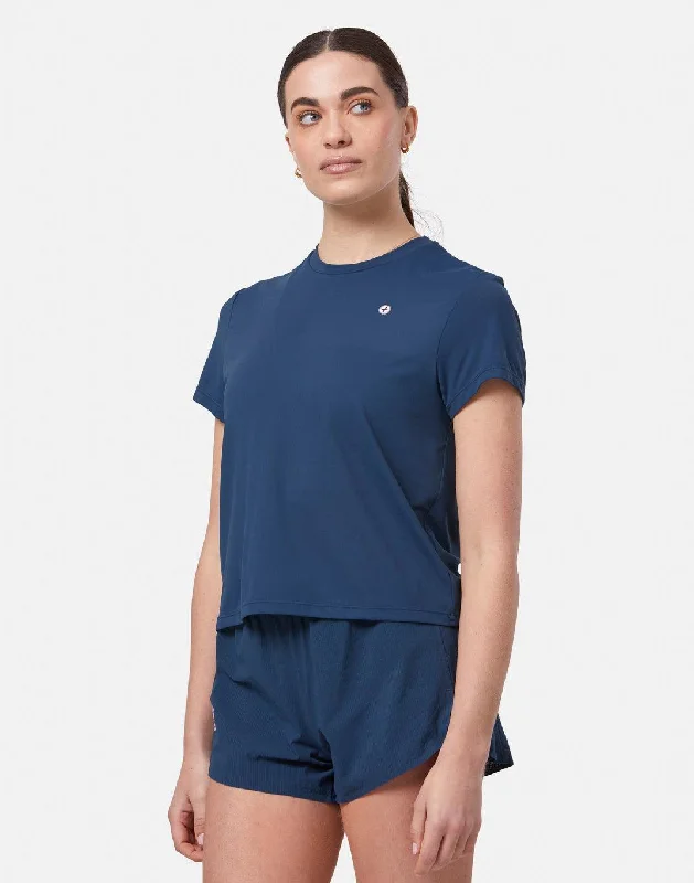 Deal Frenzy Coffee Tee in Petrol Blue