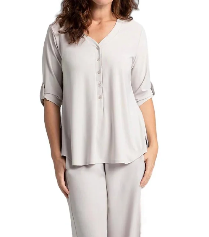 Daily Deals Convoy Henley Top In Cashew