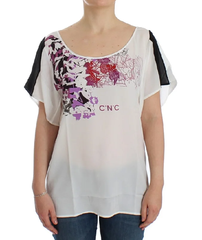 Referral Discount Costume National  motive print Women's blouse