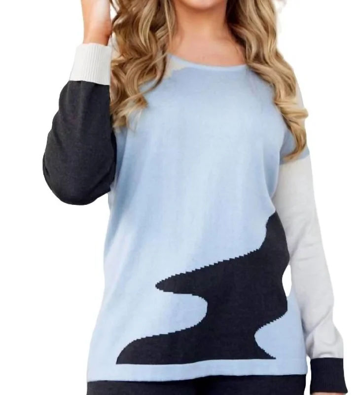 Extra Savings Crew Neck Pullover In Camo Combo
