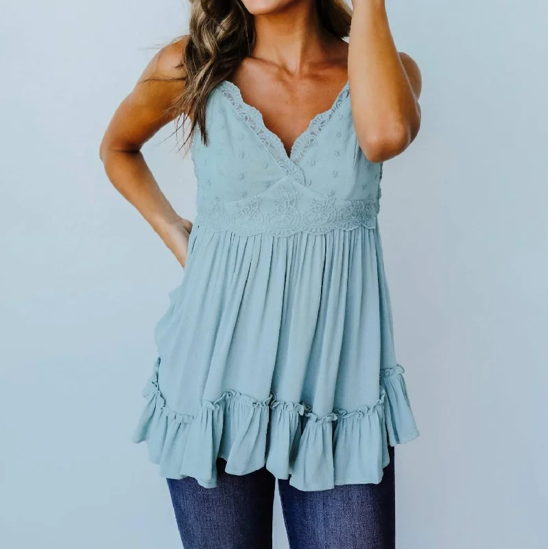 Super Bargain Epic Romance Camisole In Blue