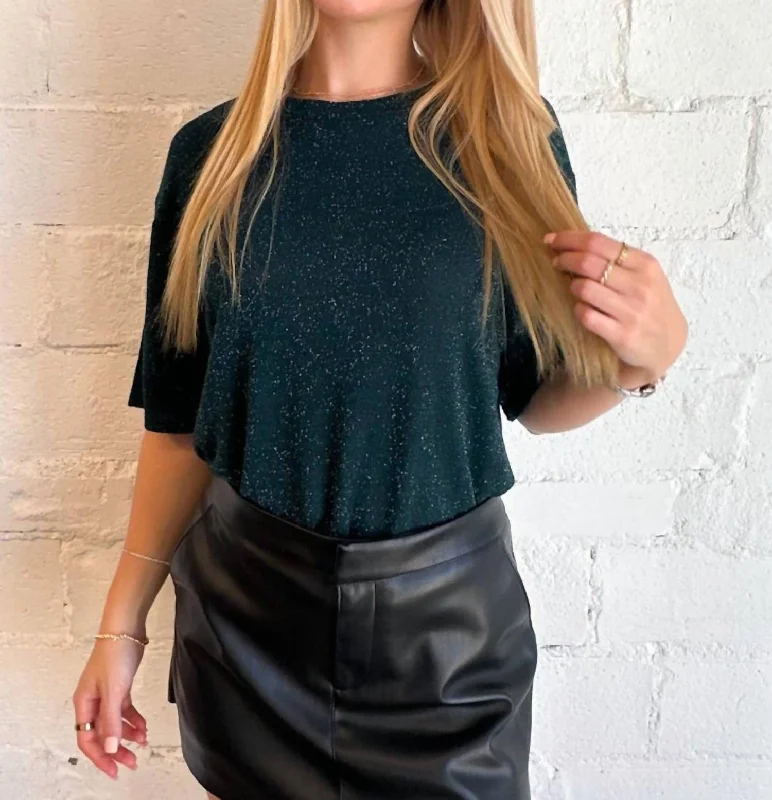 The Best Prices Eternity Lurex Tee In Green