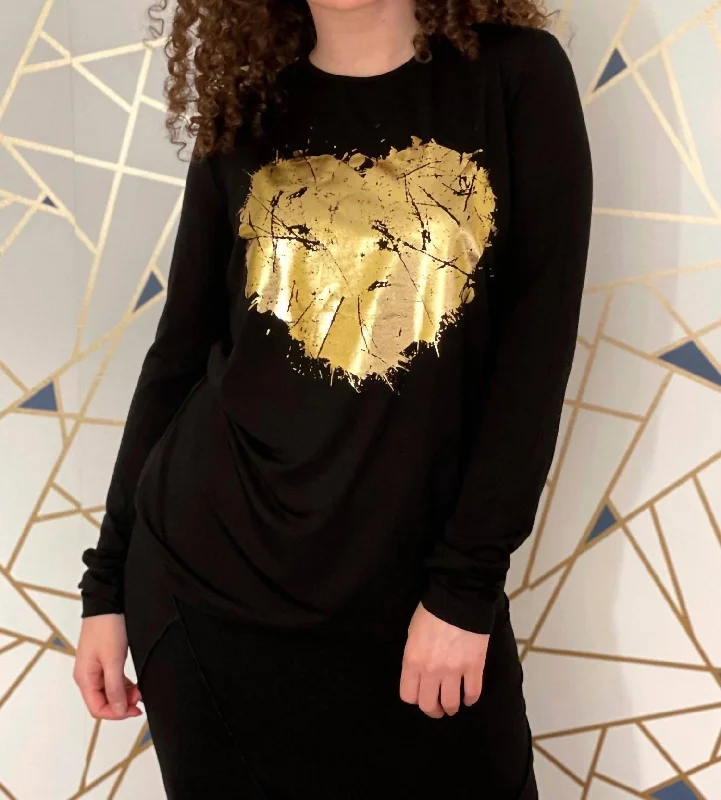 Deal Zone Graphic Long Sleeve Shirt In Heart