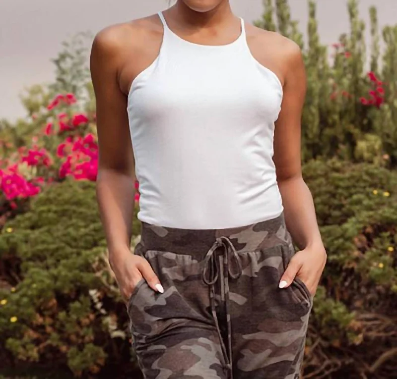 Unmissable Offer Halter Neck Cami In White