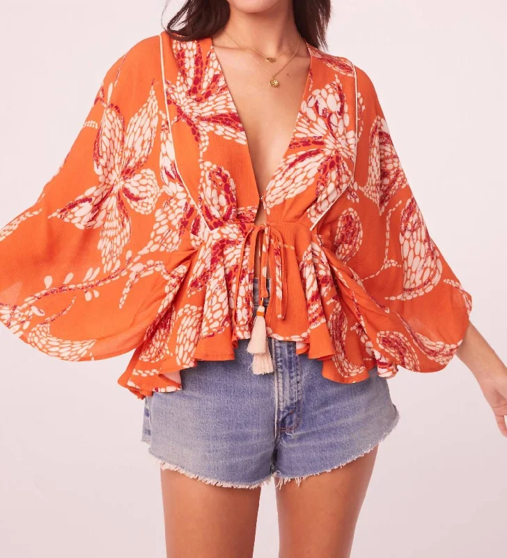 Price Cut Hermosa Top In Clay Sand