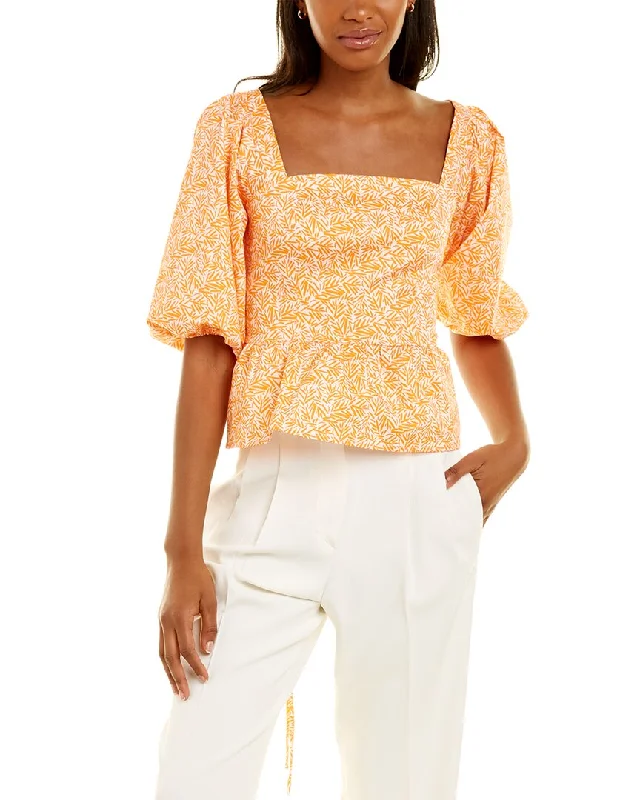 Limited Time Offer Hutch Peplum Top