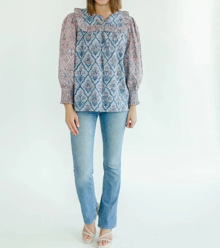 Great Deals Ivy Blouse In Cloud