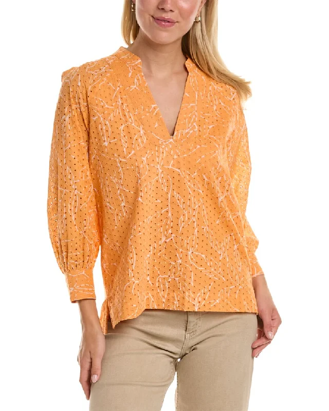 Take Advantage Joie Eyelet Top