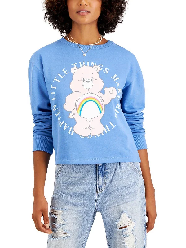 Year-End Sale Juniors Womens Graphic Cozy Sweatshirt