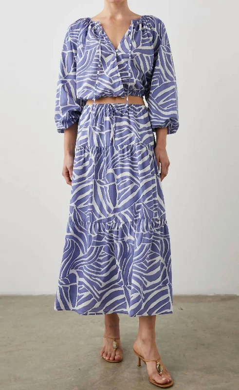 Limited Stock Katia Top In Island Waves