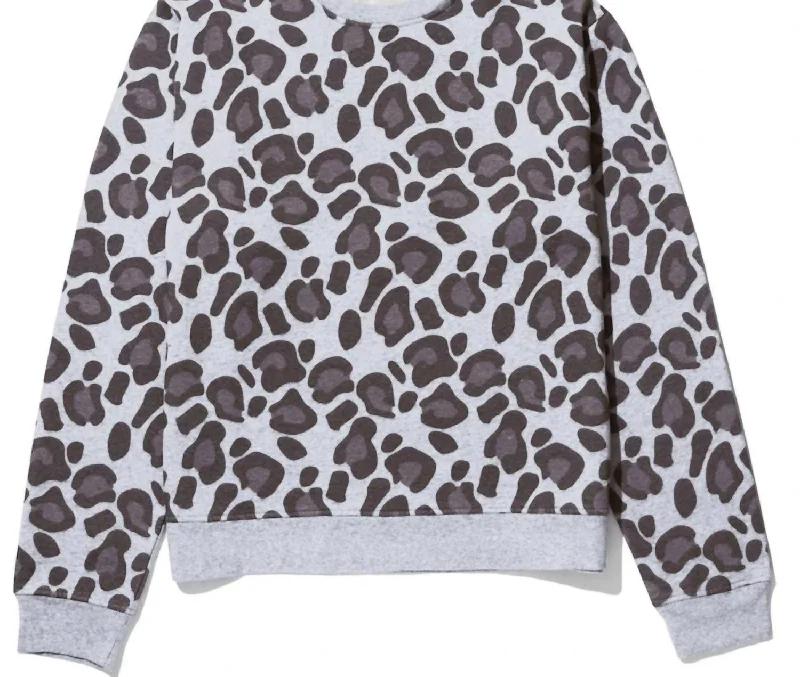 Special Discount Leopard Heather In Leopard Grey