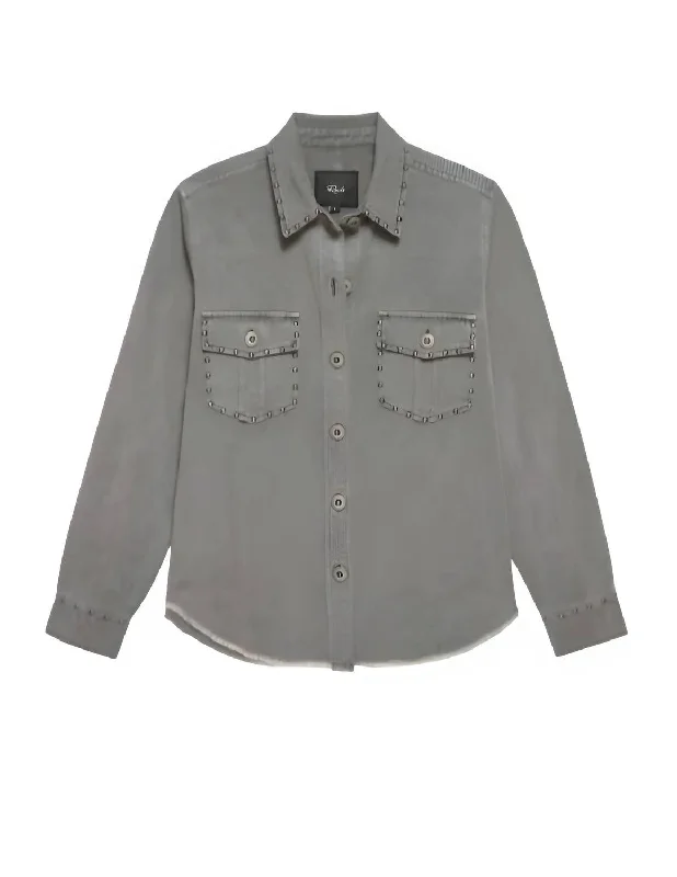 Sale Event Loren Blouse In Charcoal