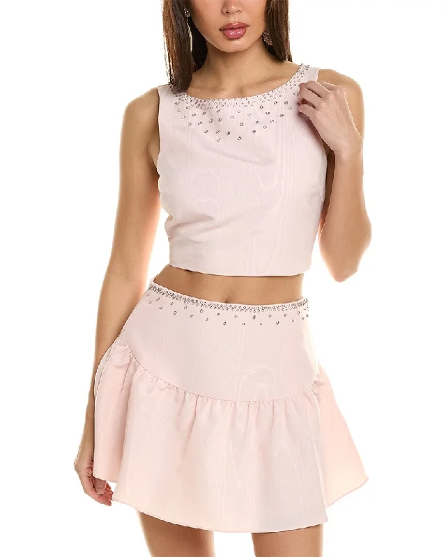 Instant Discount LoveShackFancy Kanoa Crop Sleeveless Top