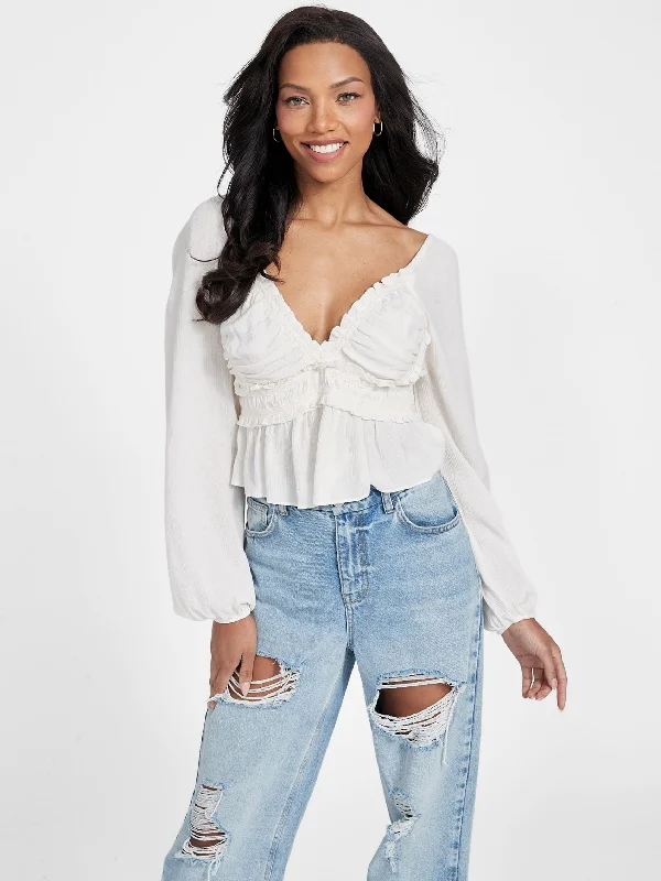 Price Break Luna Ruffle Top
