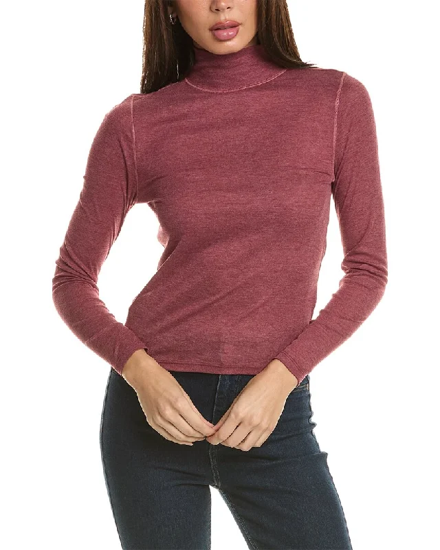 Online Specials Madewell Second Skin Mock Neck Top