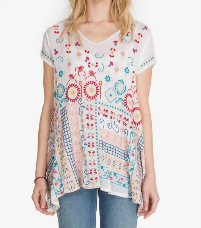 Clearance Items Madhuri Tunic In White