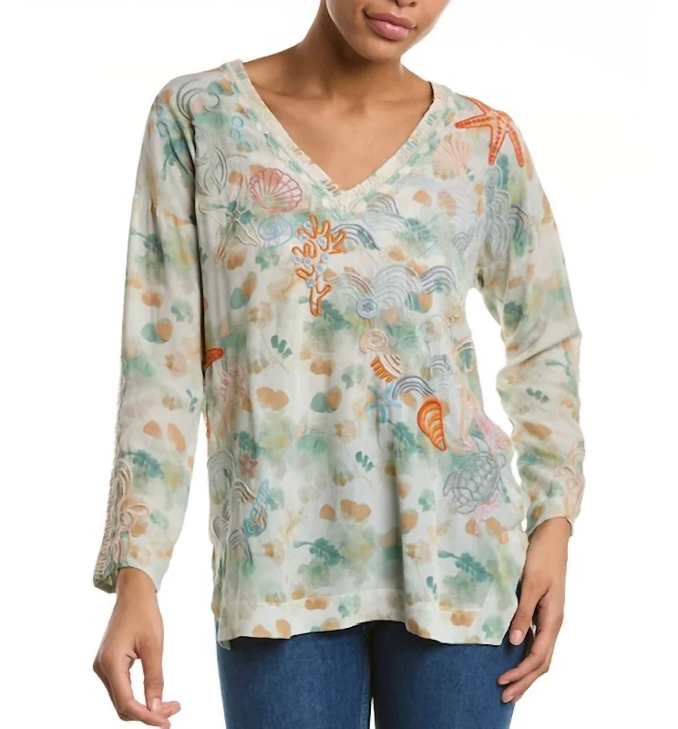 Fantastic Deals Myrtle Blouse In Multi