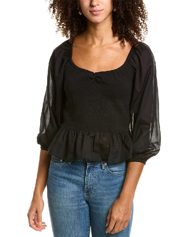 Crazy Savings Nation LTD Tiana Combo Peplum Top