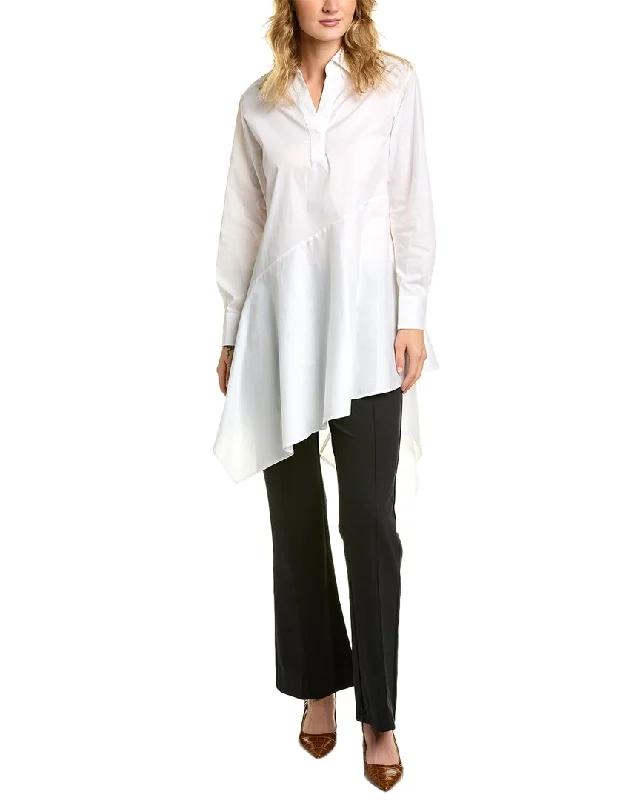 Unbeatable Prices Natori Poplin Flounce Shirt