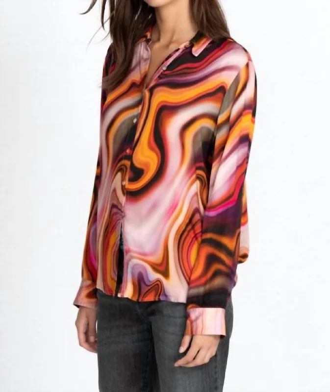 Weekend Deal Nessi Button Down Shirt In Mti