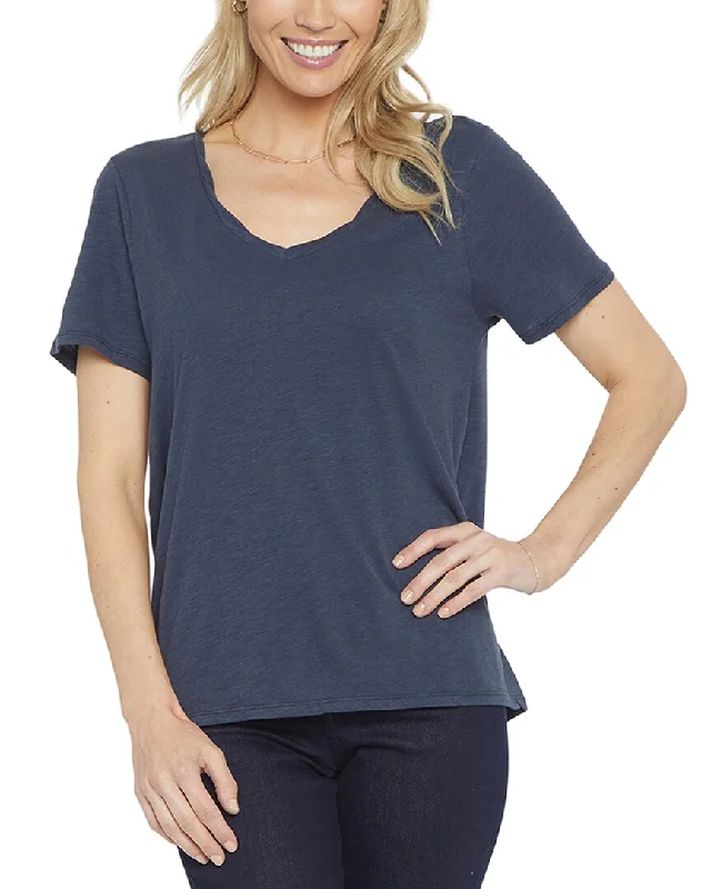 Super Sale NYDJ A-Line Twist V-Neck T-Shirt