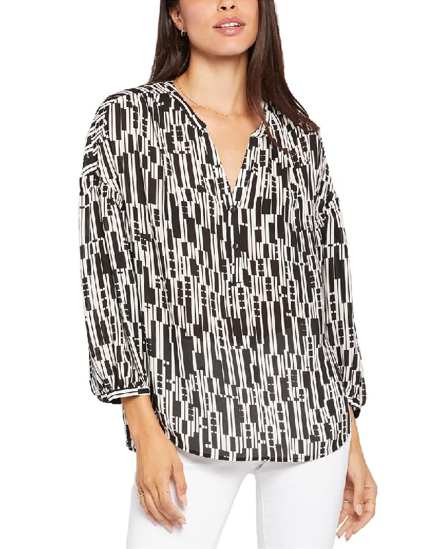 Flash Deals NYDJ Paulina Peasant Blouse