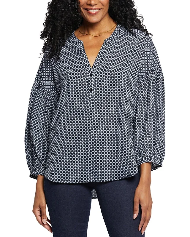 Markdowns NYDJ Paulina Peasant Blouse