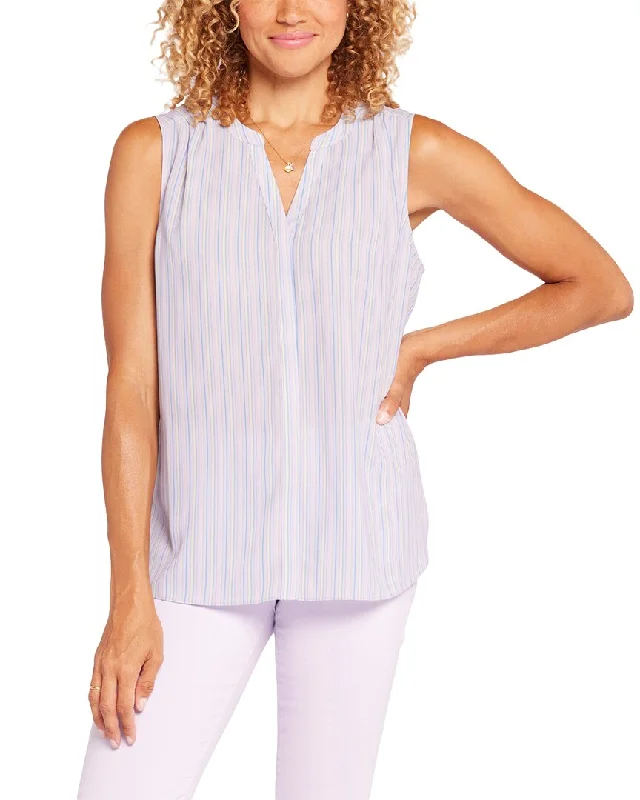 Take Advantage NYDJ Pintuck Blouse