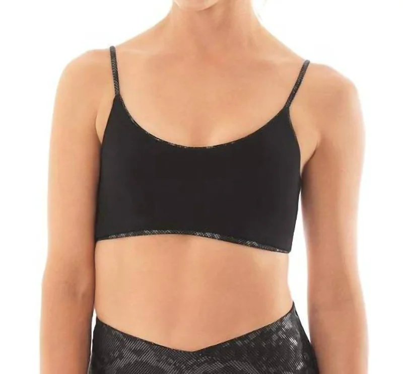 Unbeatable Prices Onyx Ceci Reversible Low Impact Sports Bra In Black